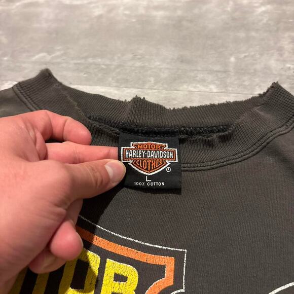 Vintage 1990s biker harley davidson - Picture 2 of 4